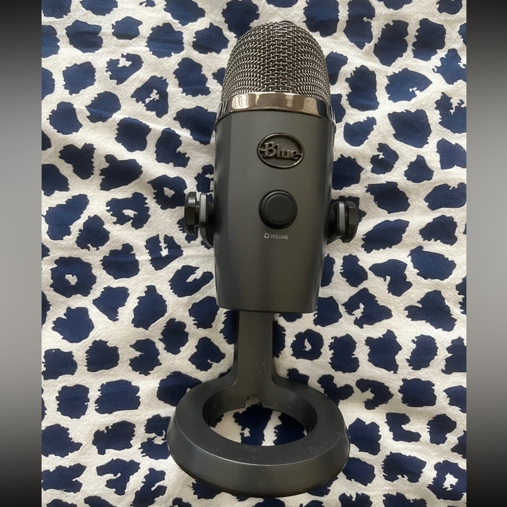 Blue yeti microphone